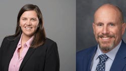 Danielle Schmitz (left) and Rick Rogers (right). Danielle Schmitz (left) and Rick Rogers (right).