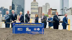 New York Gov. Kathy Hochul, New Jersey Gov. Phil Murphy and the PANYNJ broke ground on the Dyer Avenue deck-overs, marking the first stage in construction of the new Midtown Bus Terminal.