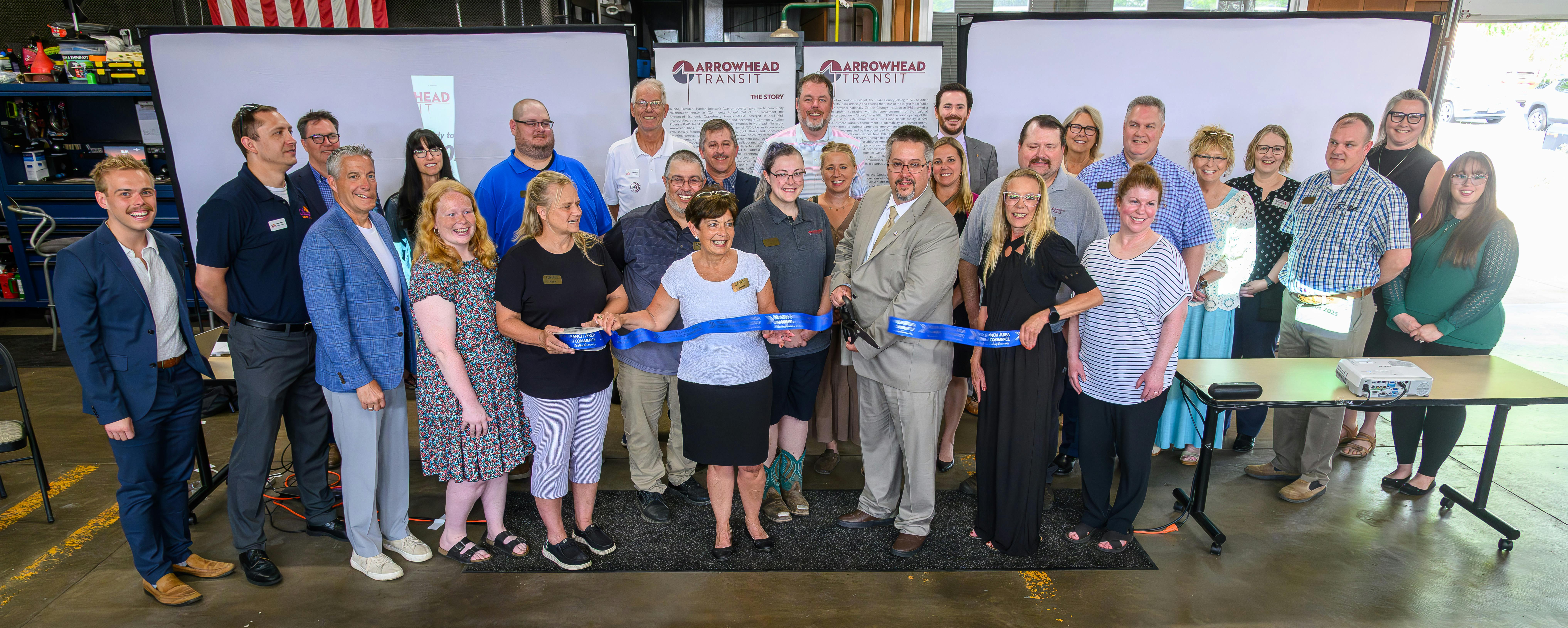 Arrowhead Transit launched RideSmart 2025 on June 2 with a celebratory event at its Cambridge operations center.