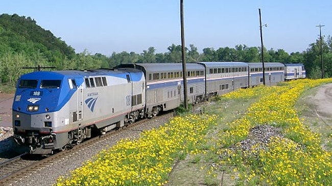 A Heartland Flyer train.