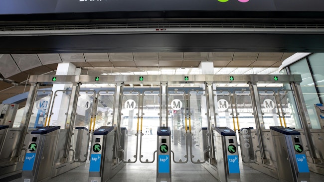 LAX/Metro Transit Center station.