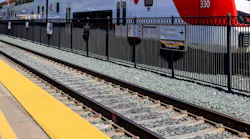 Caltrain electric train.