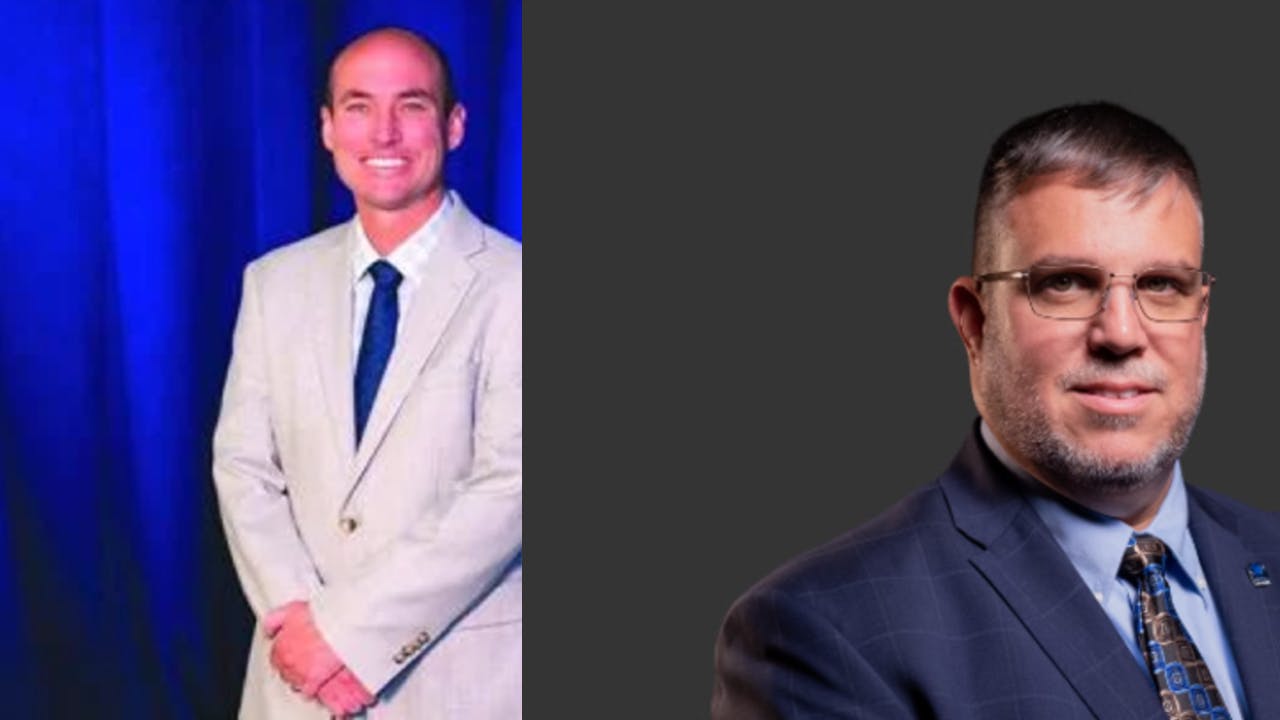 Ryan Lee (left) and Troy Miller (right).