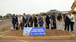 PANYNJ begins construction on new entry point to Newark Liberty International Airport Train Station.