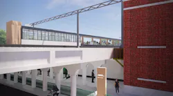 rendering of rehabilitated 95 St/CSU station