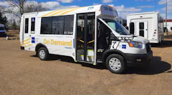 City of Edmonton on-demand van.