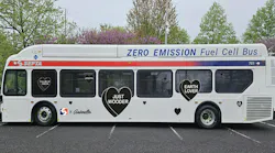 A SEPTA hydrogen-powered bus.