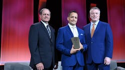 MTA LIRR presented with the APTA Gold Award for Security Operations at the 2025 APTA Rail Conference in San Francisco. MTA LIRR presented with the APTA Gold Award for Security Operations at the 2025 APTA Rail Conference in San Francisco.