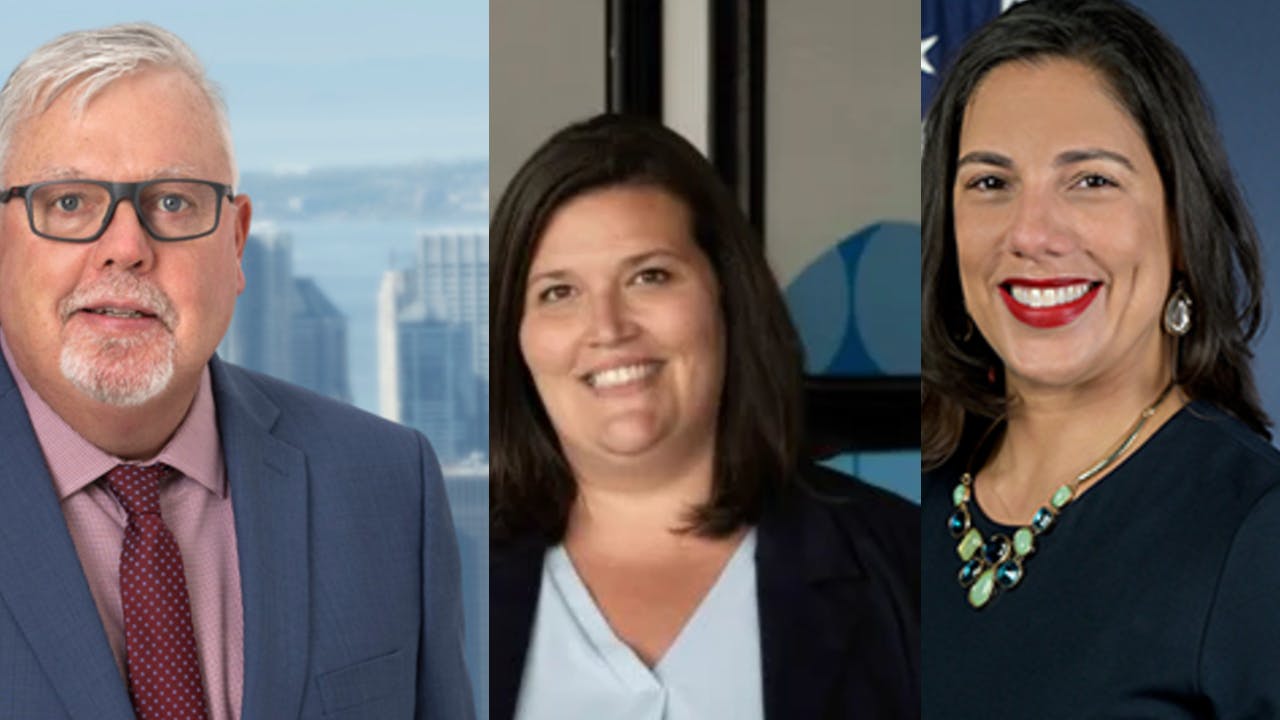 Richard Barrett (left), Tiffany Walker (middle) and Veronica Vanterpool (right).