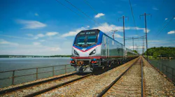 Amtrak train.