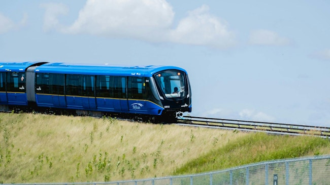 A Mark V SkyTrain.