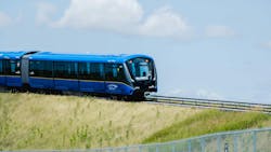 A Mark V SkyTrain. A Mark V SkyTrain.