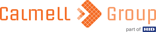 Calmell Group logo with HID logo