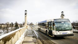 City of Peterborough bus. City of Peterborough bus.