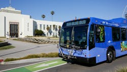 The new enforcement begins with a 60-day warning period for Santa Monica’s Big Blue Bus. The new enforcement begins with a 60-day warning period for Santa Monica’s Big Blue Bus.