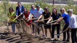 Representatives from CDOT, the city of Lone Tree and Denver South break ground on Lone Tree Mobility Hub. Representatives from CDOT, the city of Lone Tree and Denver South break ground on Lone Tree Mobility Hub.