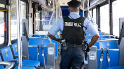 A SEPTA Transit police officer.