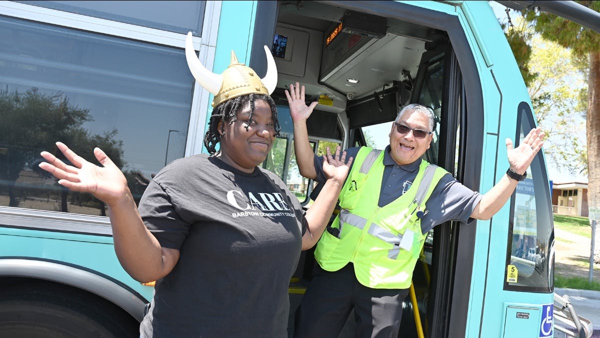 VVTA is partnering with Barstow Community College to provide fare-free bus service to BCC students.