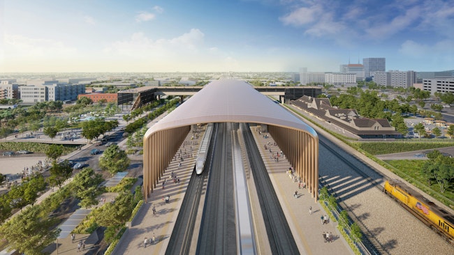 rendering of fresno valley station