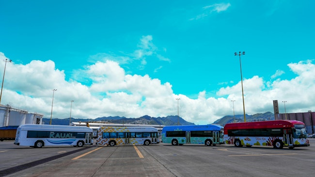 Gillig delivers next generation BEBs to counties of Kaua‘i, Maui and Hawai‘i Island.