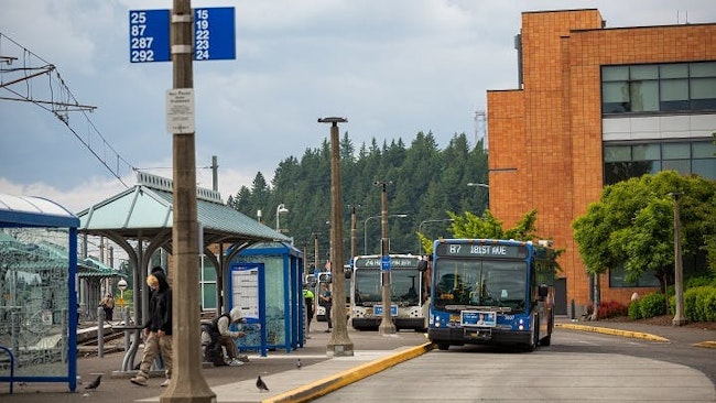 TriMet bus.