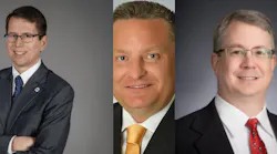 Karl Otterstrom (left), Timothy Tyran (center) and Brett Feddersen (right).