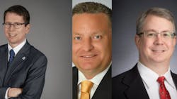 Karl Otterstrom (left), Timothy Tyran (center) and Brett Feddersen (right). Karl Otterstrom (left), Timothy Tyran (center) and Brett Feddersen (right).