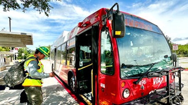 VIA Metropolitan Transit bus.