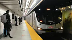 A train entering into Union Station.