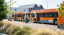 City of Roseville zero-emission buses.