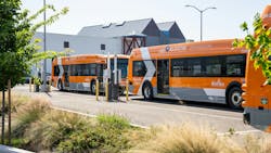 City of Roseville zero-emission buses. City of Roseville zero-emission buses.