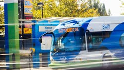 Community Transit bus. Community Transit bus.