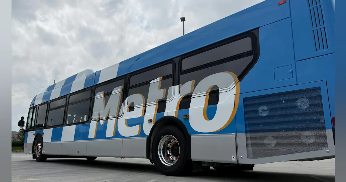 Omaha Metro Transit debuts refreshed branding on its first of 26 new ...