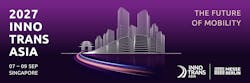 Messe Berlin to host inaugural InnoTrans Asia in Singapore in 2027. Messe Berlin to host inaugural InnoTrans Asia in Singapore in 2027.