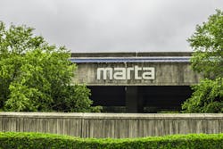 A MARTA Transit sign displayed in Dekalb County, Georgia. A MARTA Transit sign displayed in Dekalb County, Georgia.