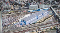 A rendering of the New York City (Sunnyside Yard). A rendering of the New York City (Sunnyside Yard).