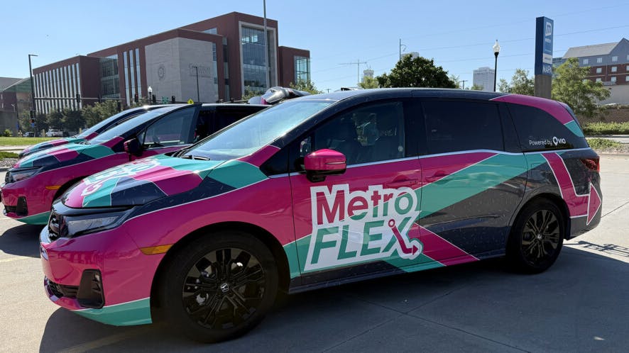 A Metro Flex vehicle.