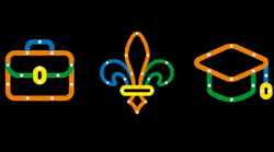 Three new icons created by Société de transport de Montréal to represent the uses of the transit system.