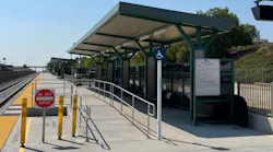 Beyond extending the original platform and adding a second, SVT also rehabilitated nearly three miles of adjacent track to enable bi-directional service at the station.
