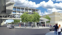 Rendering of the future Mokauea (Kalihi) Skyline Station. Rendering of the future Mokauea (Kalihi) Skyline Station.