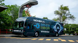 A city of Brampton, Ontario, lfse+ zero-emission Nova Bus.
