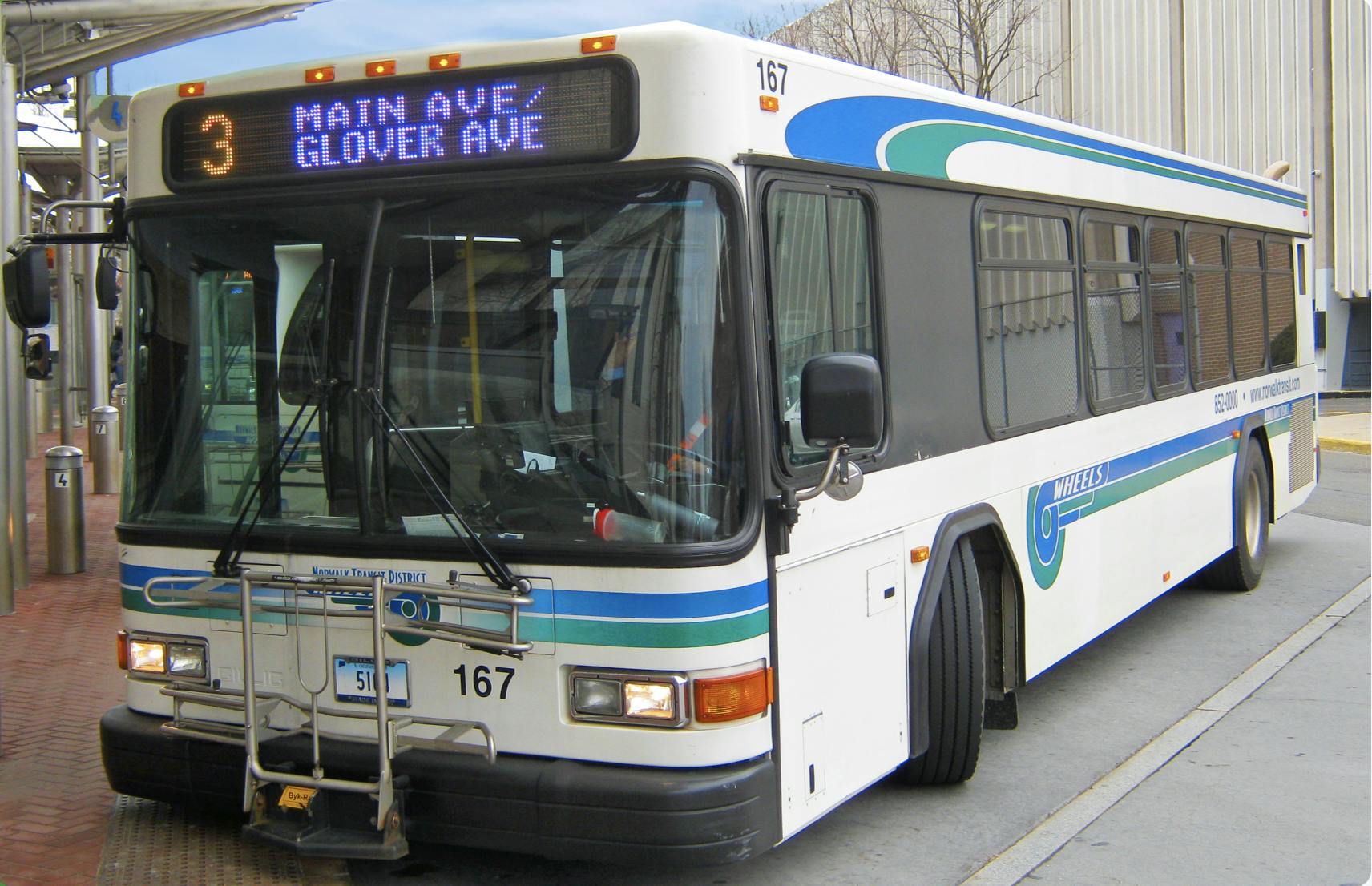 A Norwalk Transit District bus.