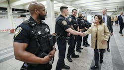 New York Governor Kathy Hochul joins MTA Chair and CEO Janno Lieber and MTA Chief Security Officer Michael Kemper at Grand Central-42 Street to announce a drop in subway crime over the summer on Sep 10, 2025. New York Governor Kathy Hochul joins MTA Chair and CEO Janno Lieber and MTA Chief Security Officer Michael Kemper at Grand Central-42 Street to announce a drop in subway crime over the summer on Sep 10, 2025.