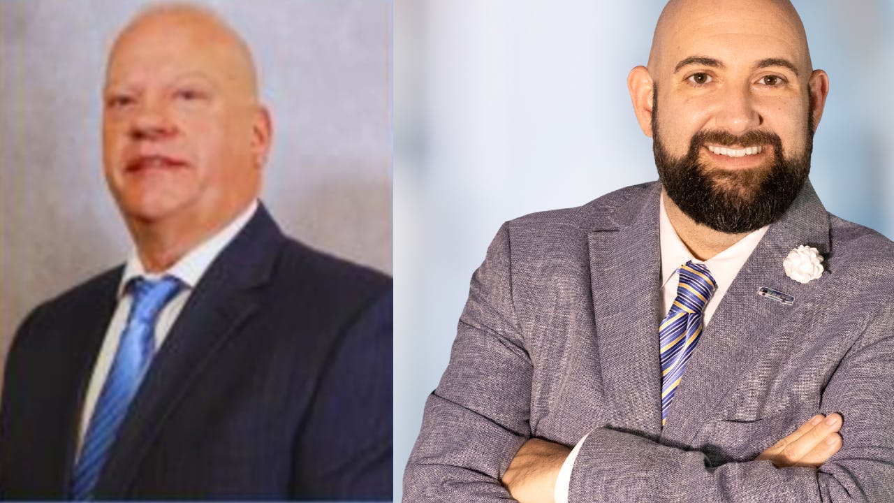 Sean Faris (left) and Nicholas A. Sofoul, AICP (right).