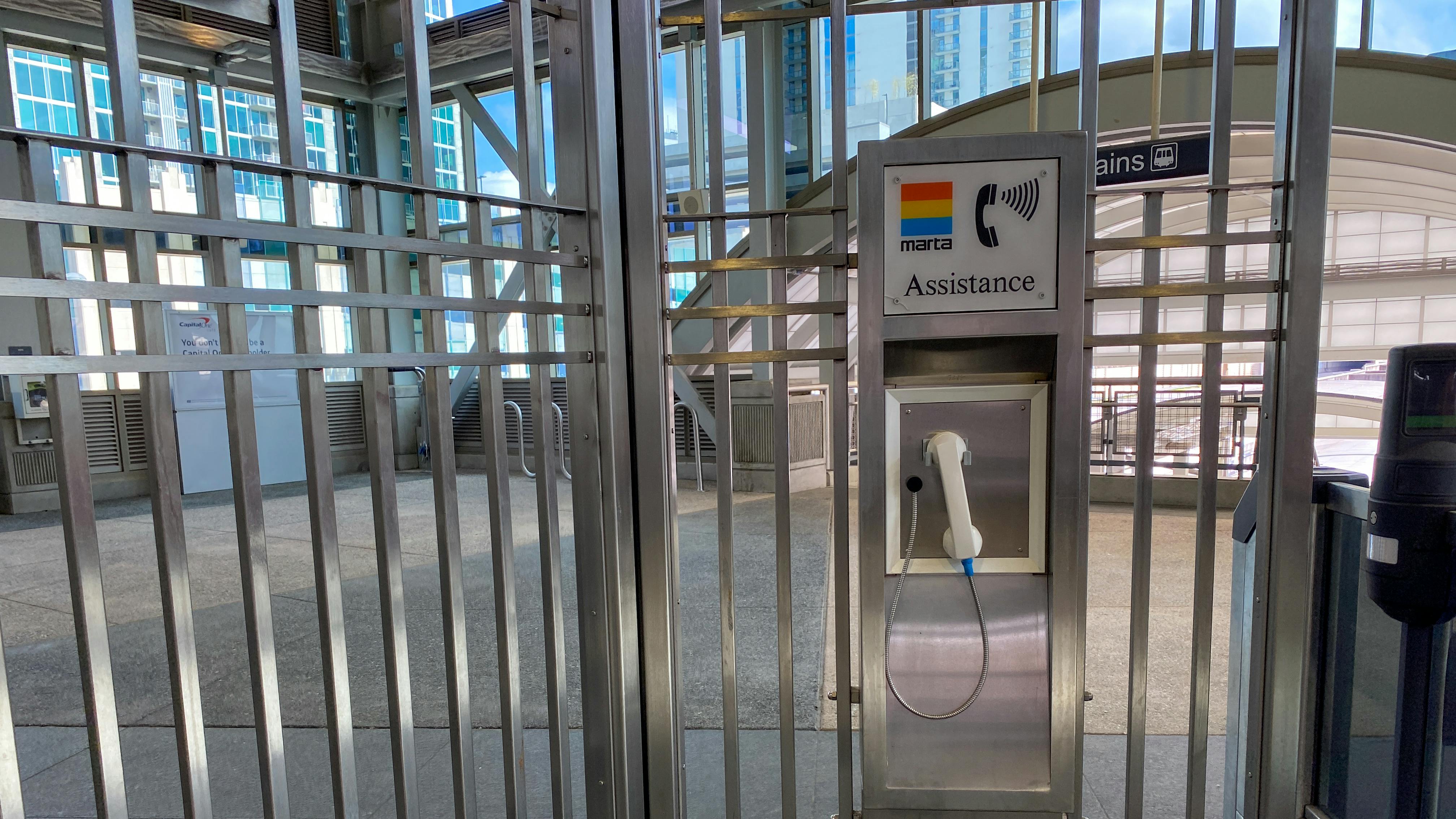 The image shows the phones MARTA is replacing.