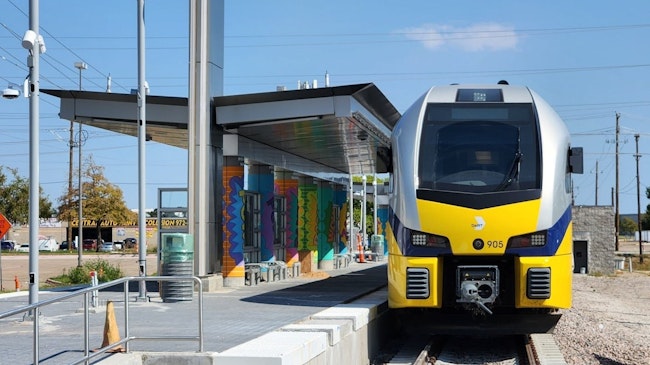 DART Silver Line train.