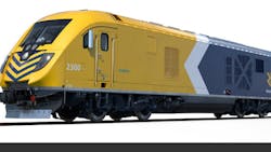 An Ontario Northlander train. An Ontario Northlander train.