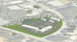 A rendering of the GoRaleigh Access facility. A rendering of the GoRaleigh Access facility.