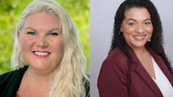 Inessa M. Vitko (left) and Mary L. Hill (right). Inessa M. Vitko (left) and Mary L. Hill (right).