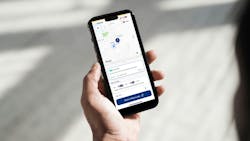 An iPhone displays the Chandler Flex app offering a Waymo ride. An iPhone displays the Chandler Flex app offering a Waymo ride.